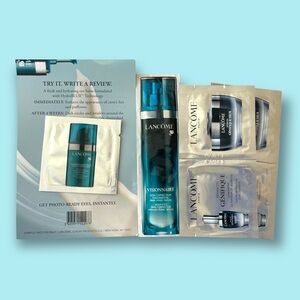 LANCÔME Eye Cream + Skin Corrector Serum Samples | Travel Size Bundle